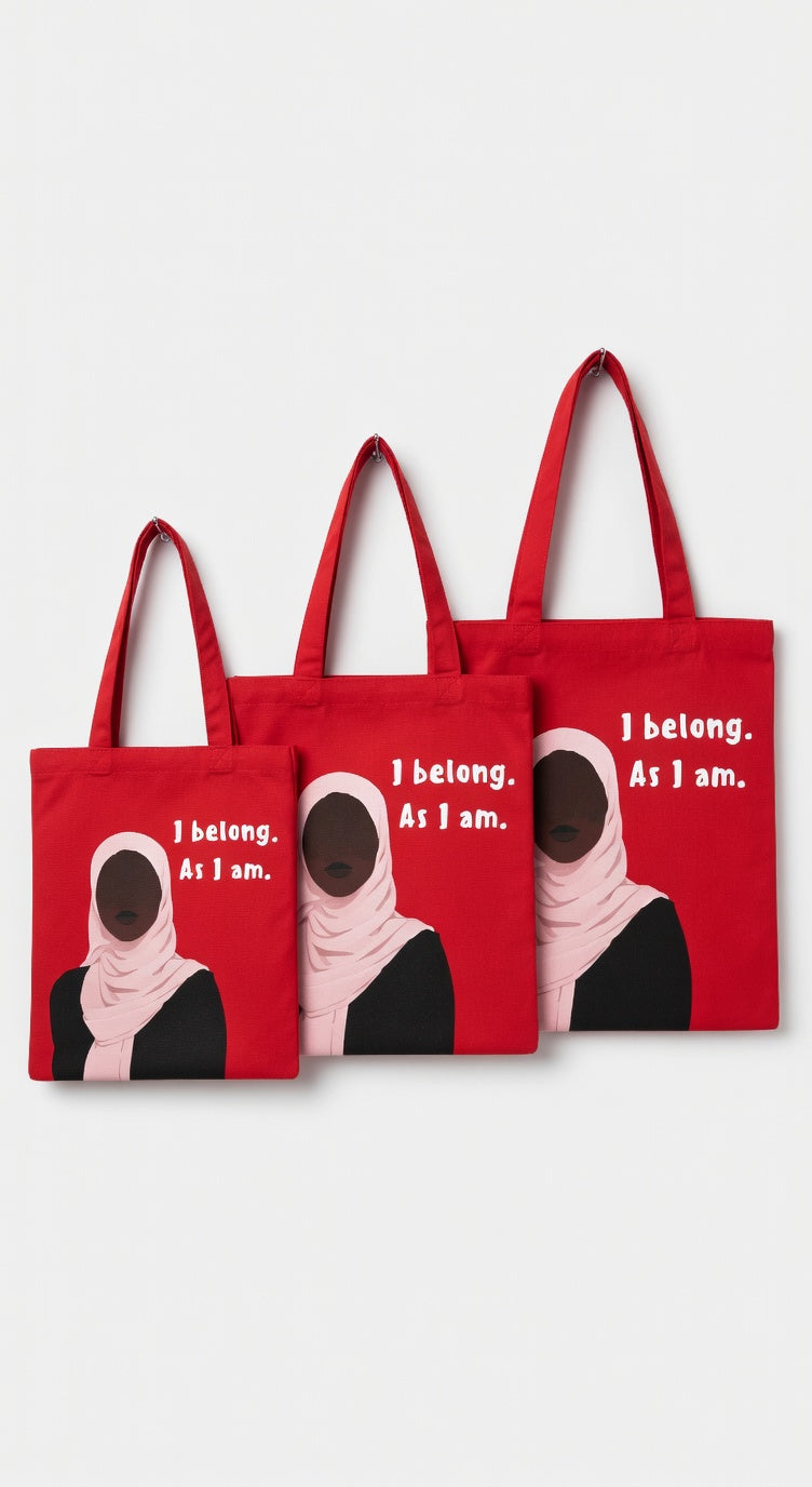 I Belong as I am Tote Bag