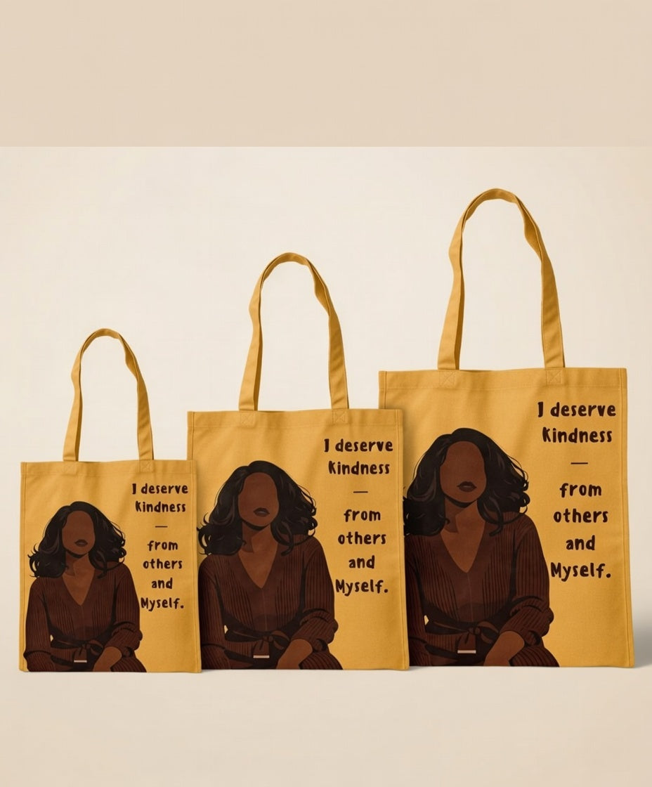 I Deserve Kindness Carry-All Tote Bag v2
