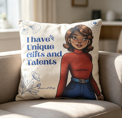 I have Unique Affirmation Cushion