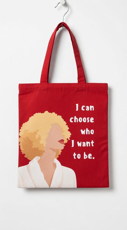 I can Choose Who I Want to Be Tote Bag v2