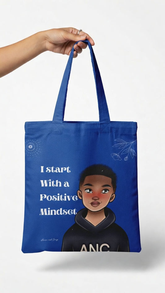 Positive Mindset Tote Bag -  RJ