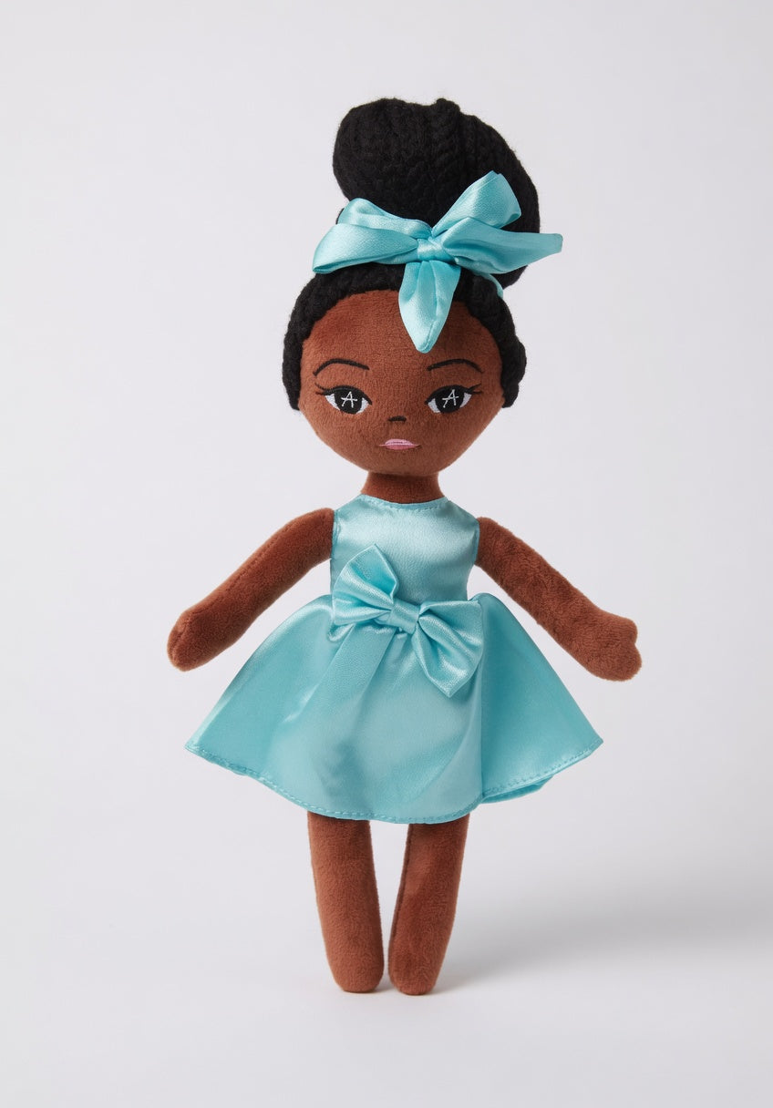 Ama Inclusive Plush Doll – Soft Affirmation Doll for Children