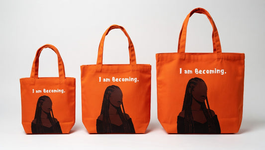 I am Becoming Carry-All Tote Bag (wide Base)