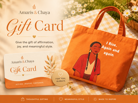 Amaris and Chaya Gift Card