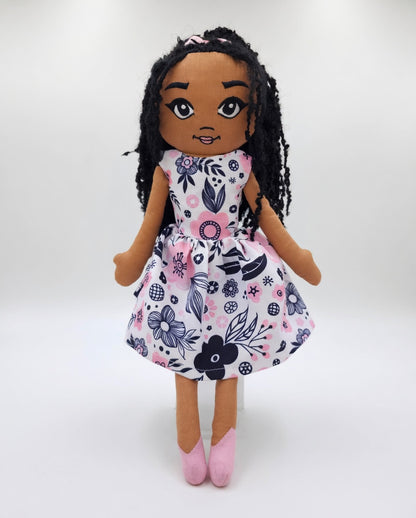 Chaya Inclusive Fabric Doll – Soft Cloth Doll Celebrating Diversity