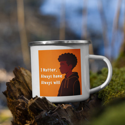 I Matter Affirmation Enamel Mug