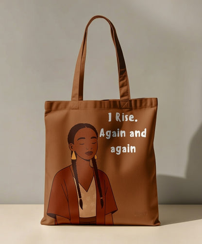 I Rise Again And Again Tote Bag