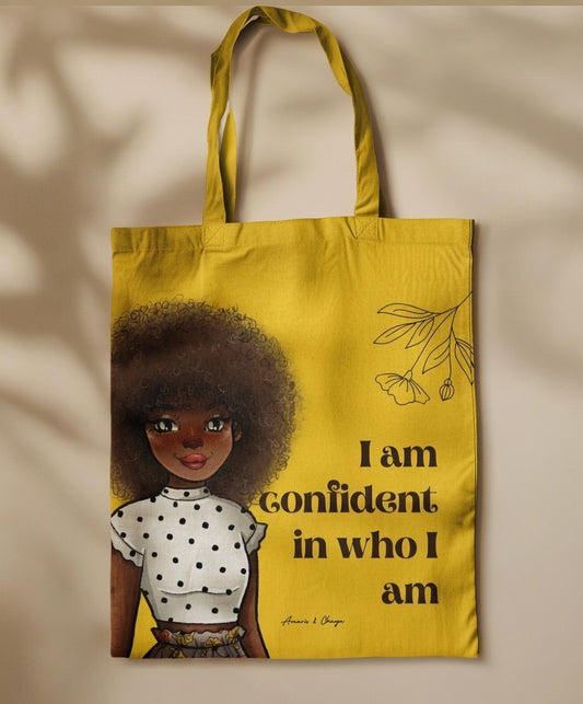 I am Confident Tote Bag