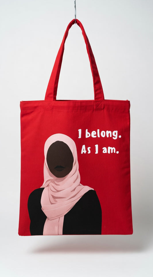 I Belong as I am Tote Bag