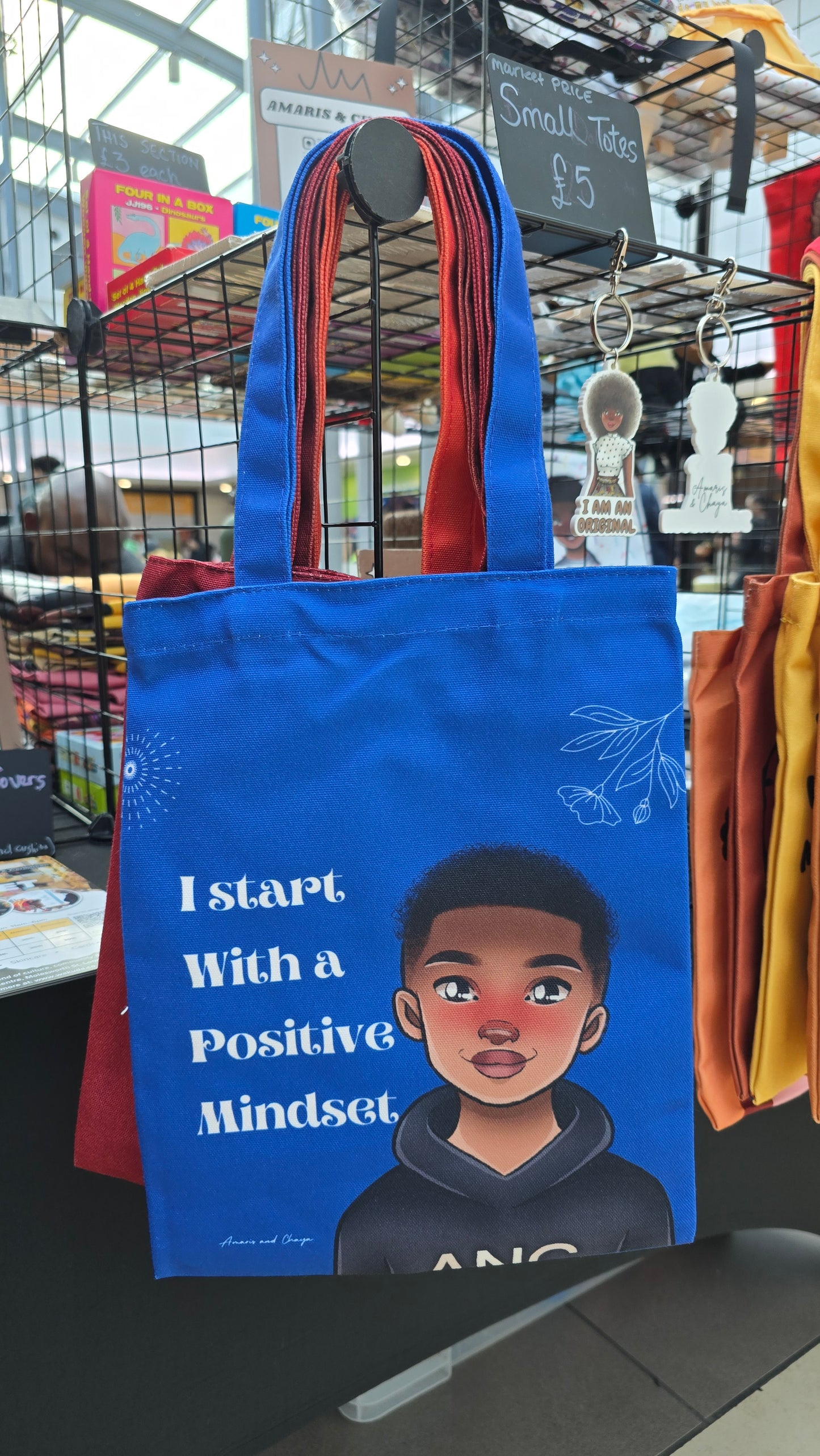 Positive Mindset Tote Bag -  RJ