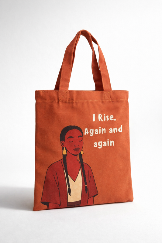 I Rise Again And Again Tote Bag