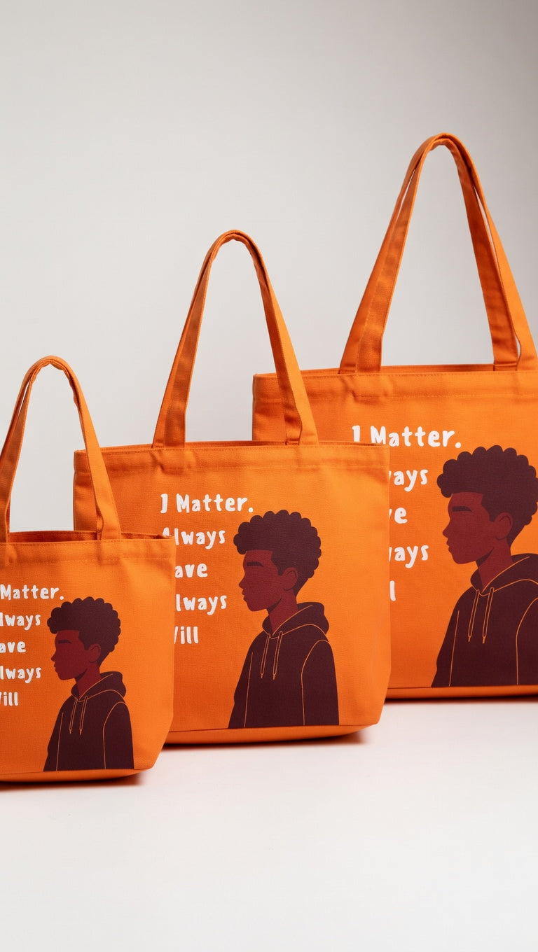 I Matter Carry - All Tote Bag (wide Base)