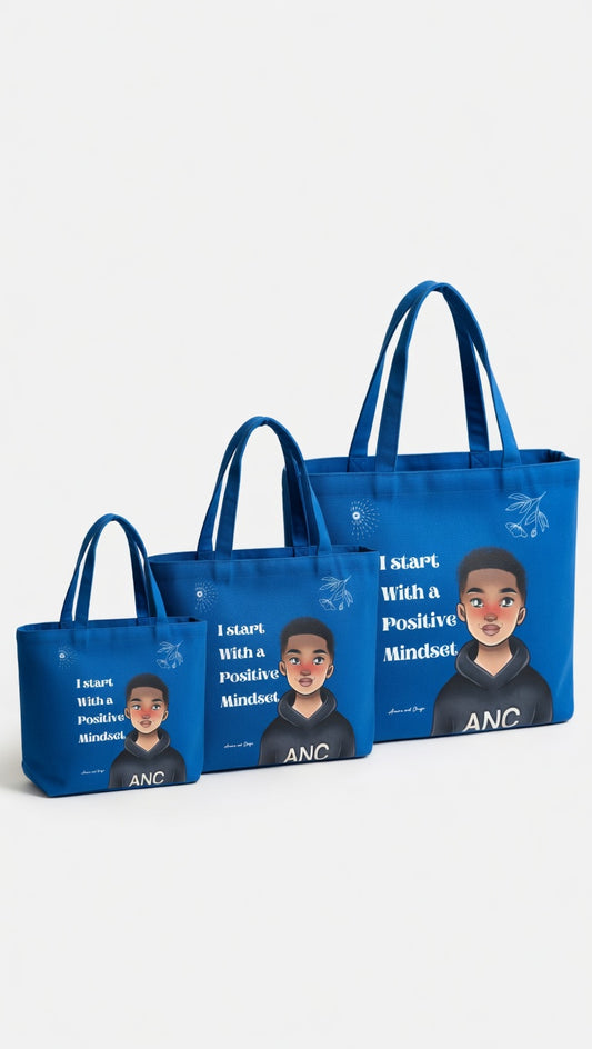 Positive mindset - RJ - Carry-All Tote Bag (wide Base)
