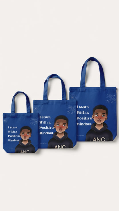 Positive Mindset Tote Bag -  RJ